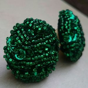Emerald Green Earrings
